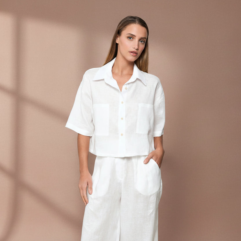 Iole Linen Shirt - Salt & Creek