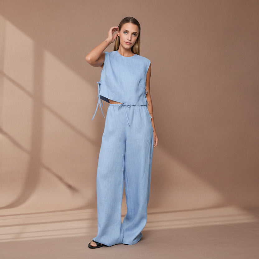 Niobe Linen Blouse - Salt & Creek