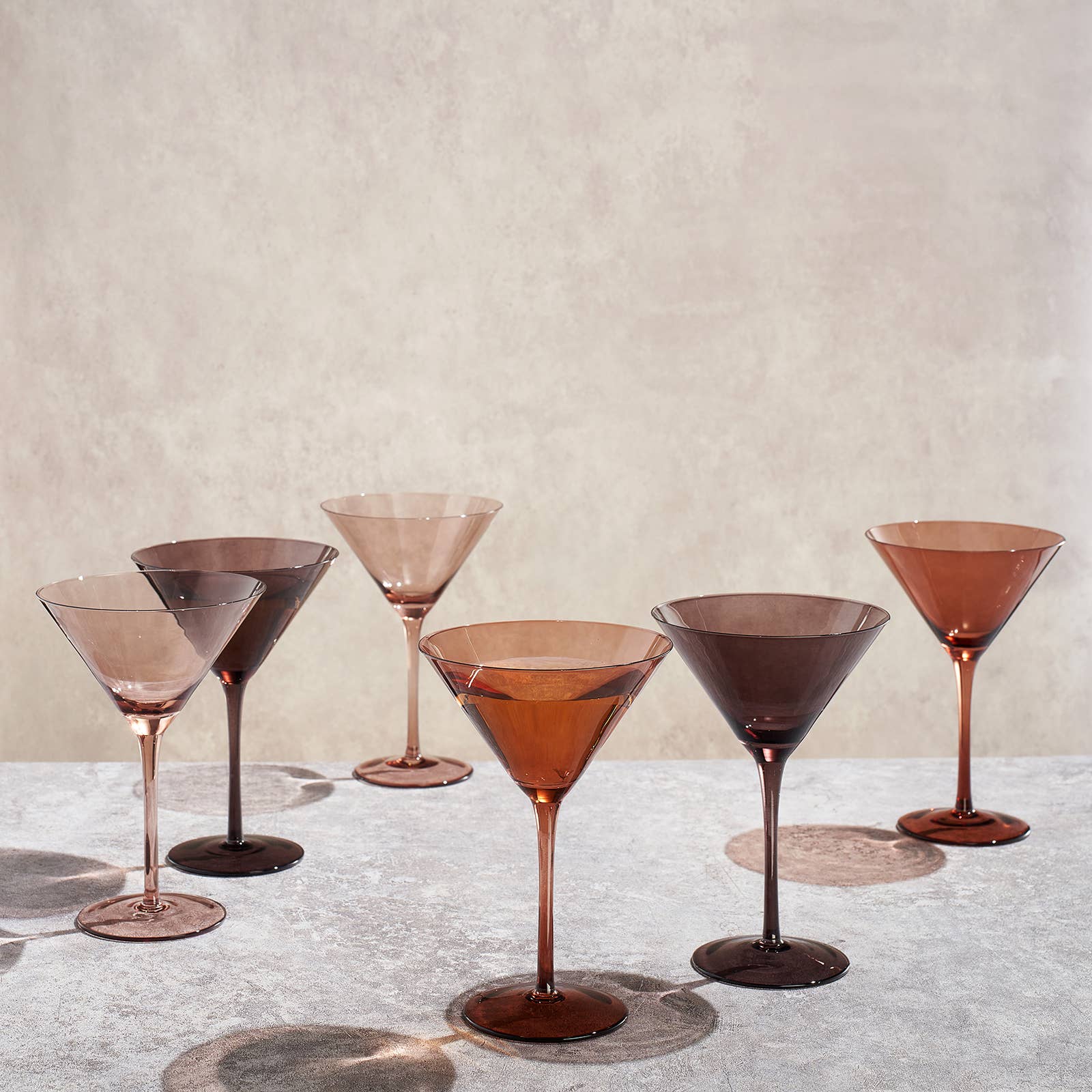 Venus Martini Glass 8oz - Toffee - Salt & Creek