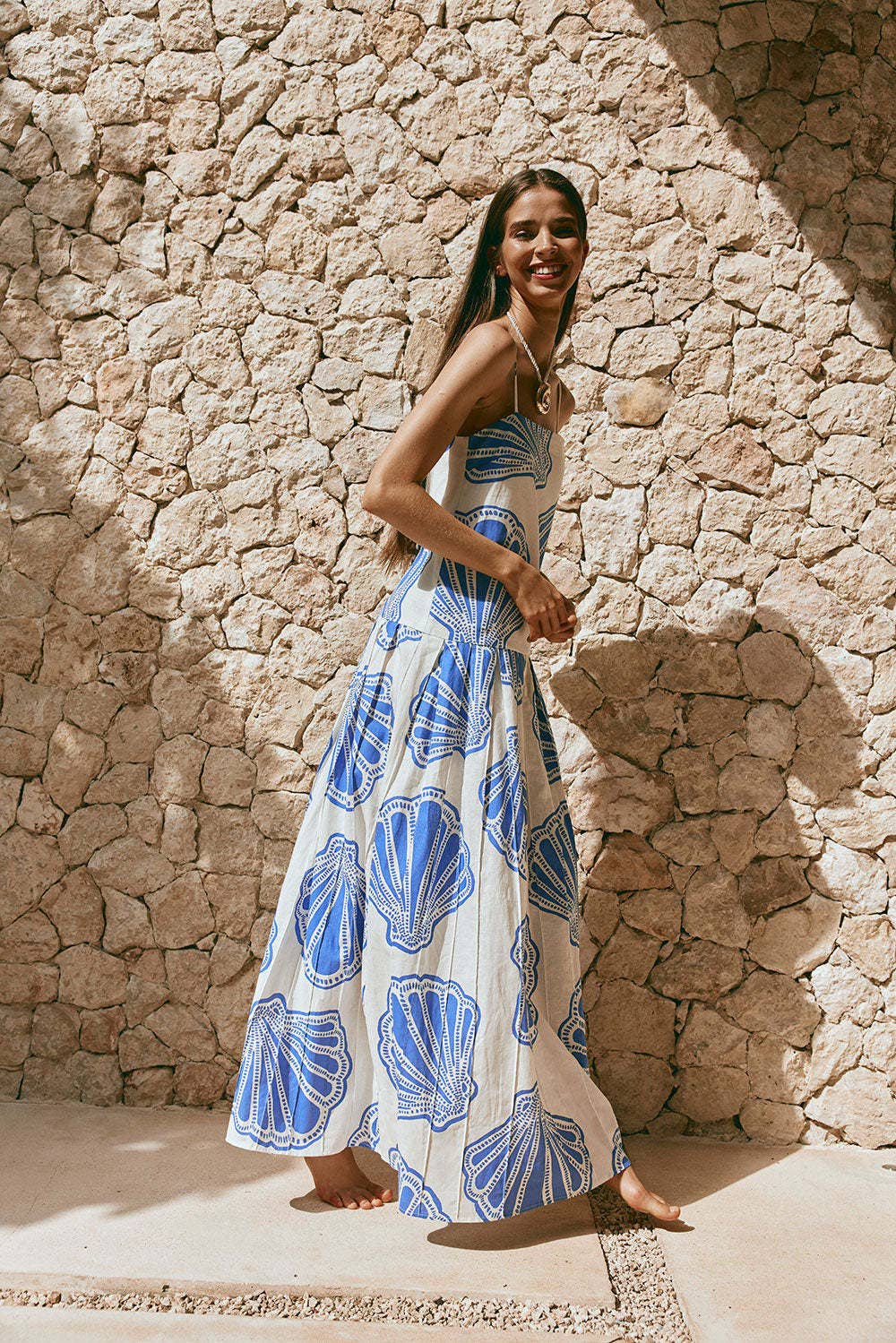 Alyssa Dress- Blue