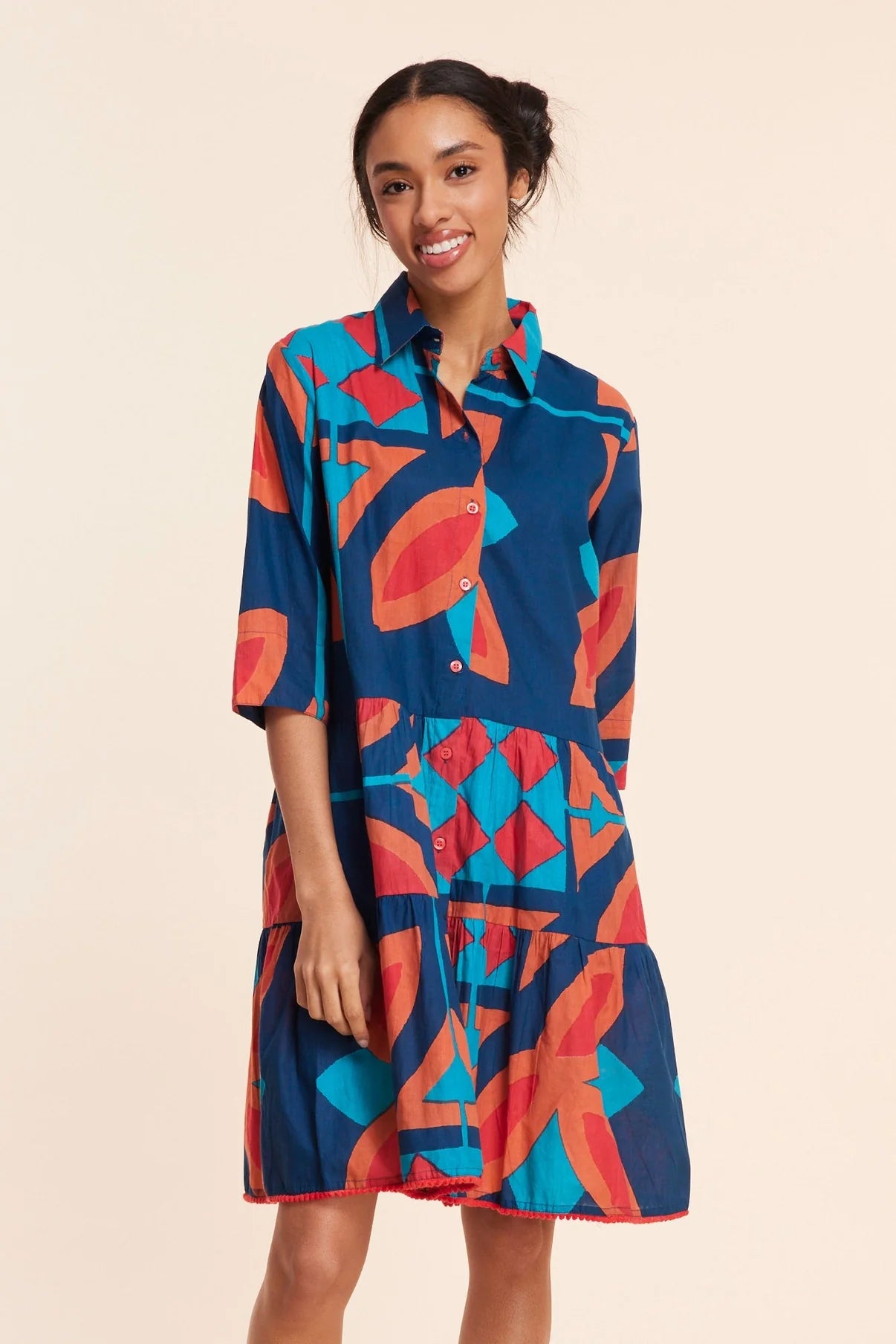 Alcee Dress in Moroccan Picturesque - Salt & Creek