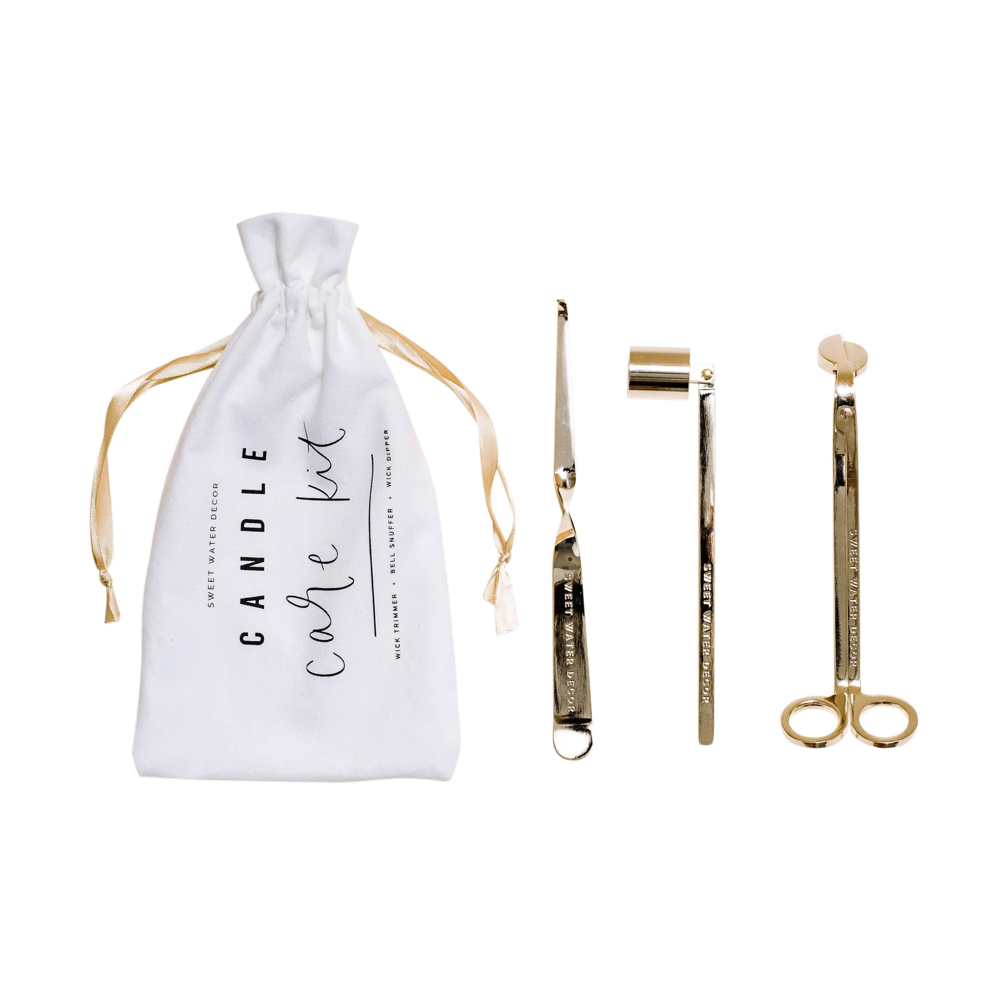 Candle Care Kit- Gold