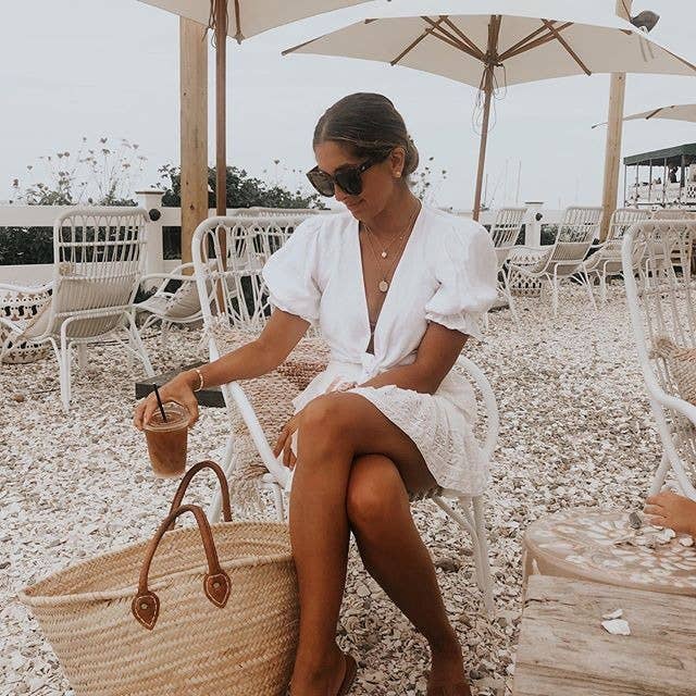 Gracie Bag with Leather Handles