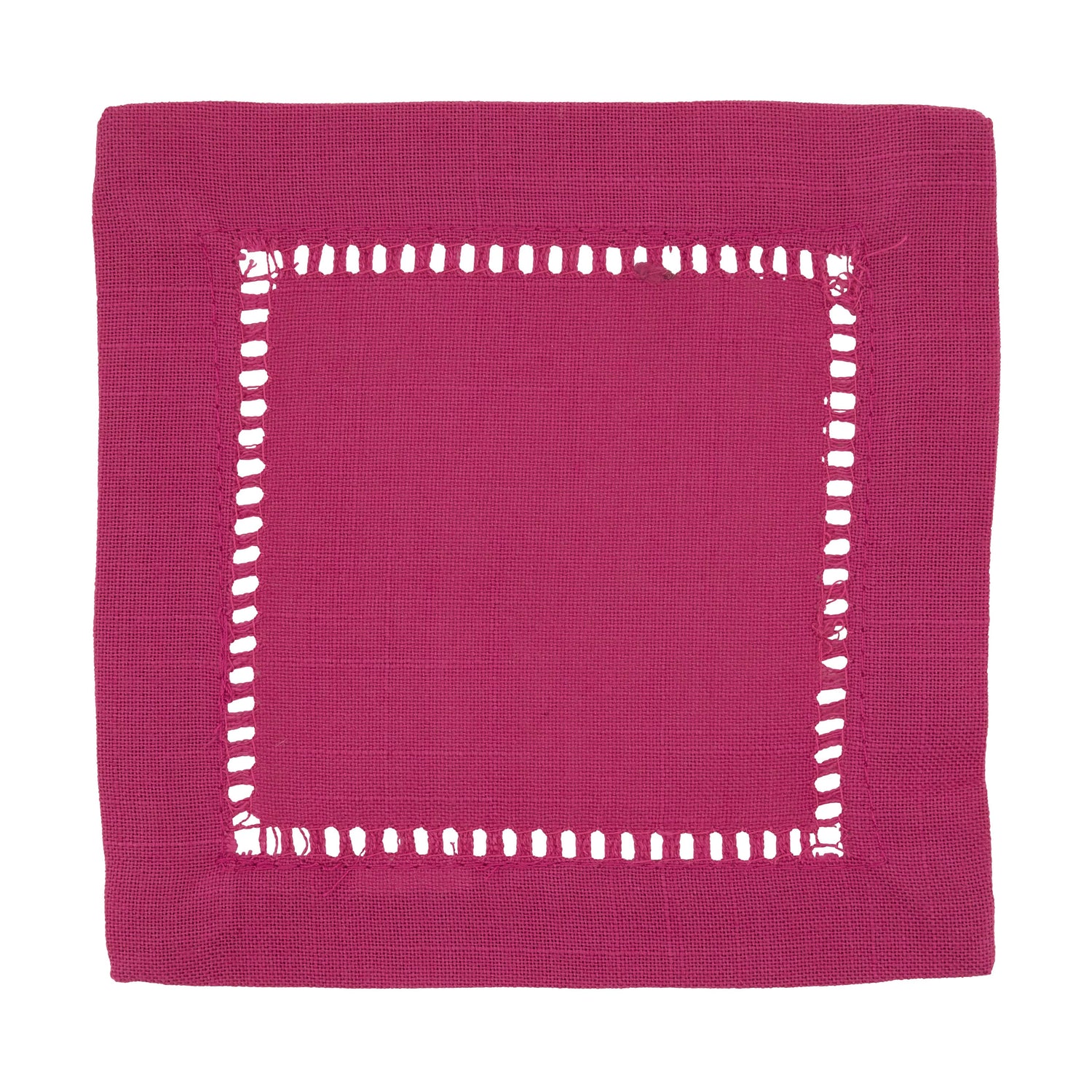 Cocktail Napkin With Hemstitch Border