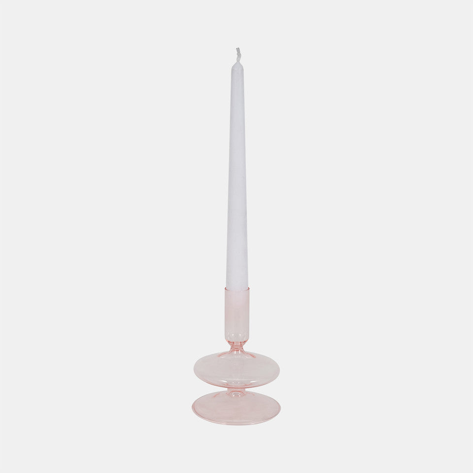 Glass Taper Candle Holder - Salt & Creek