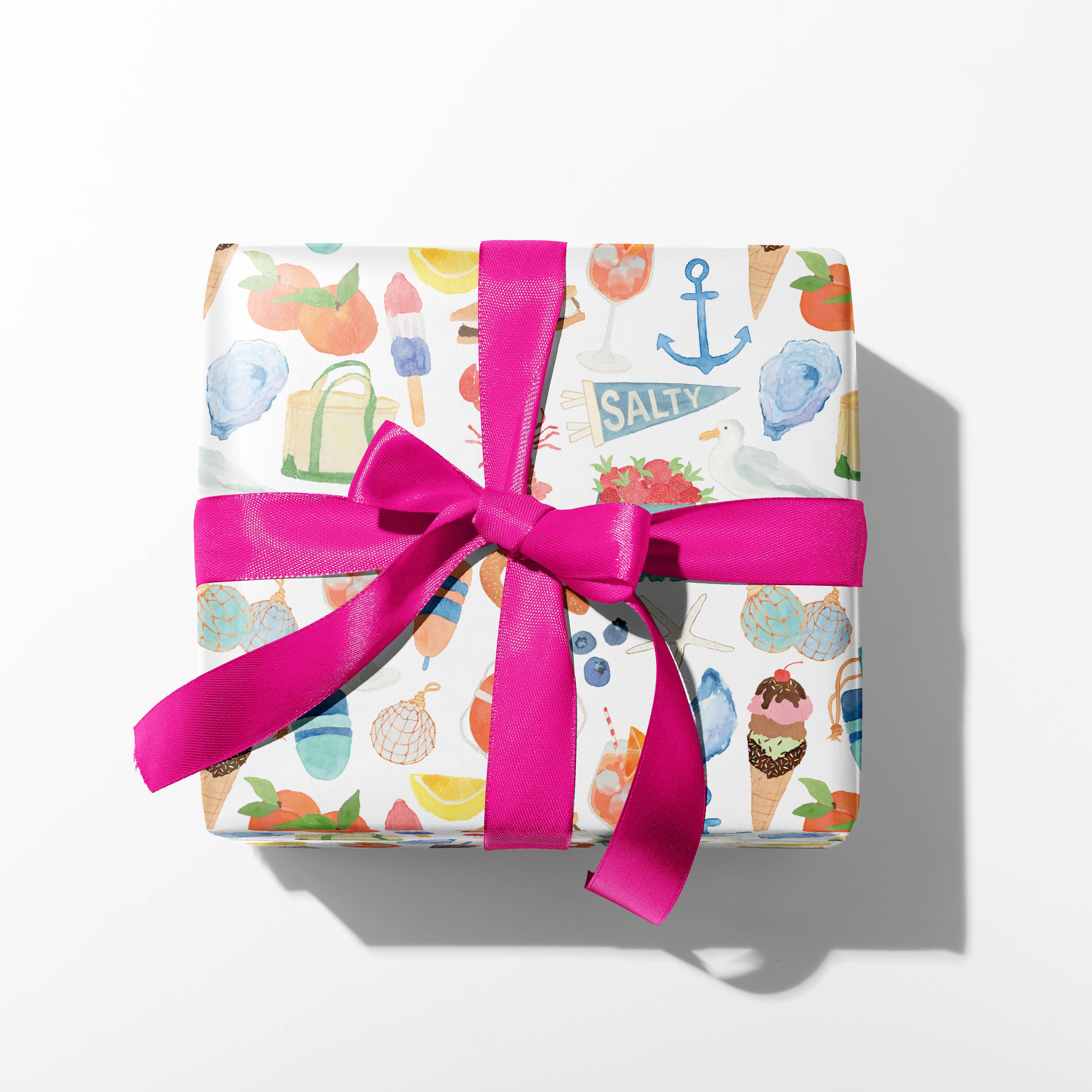 East Coast Summer Gift Wrap | East Coast Icons Gift Wrap - Salt & Creek