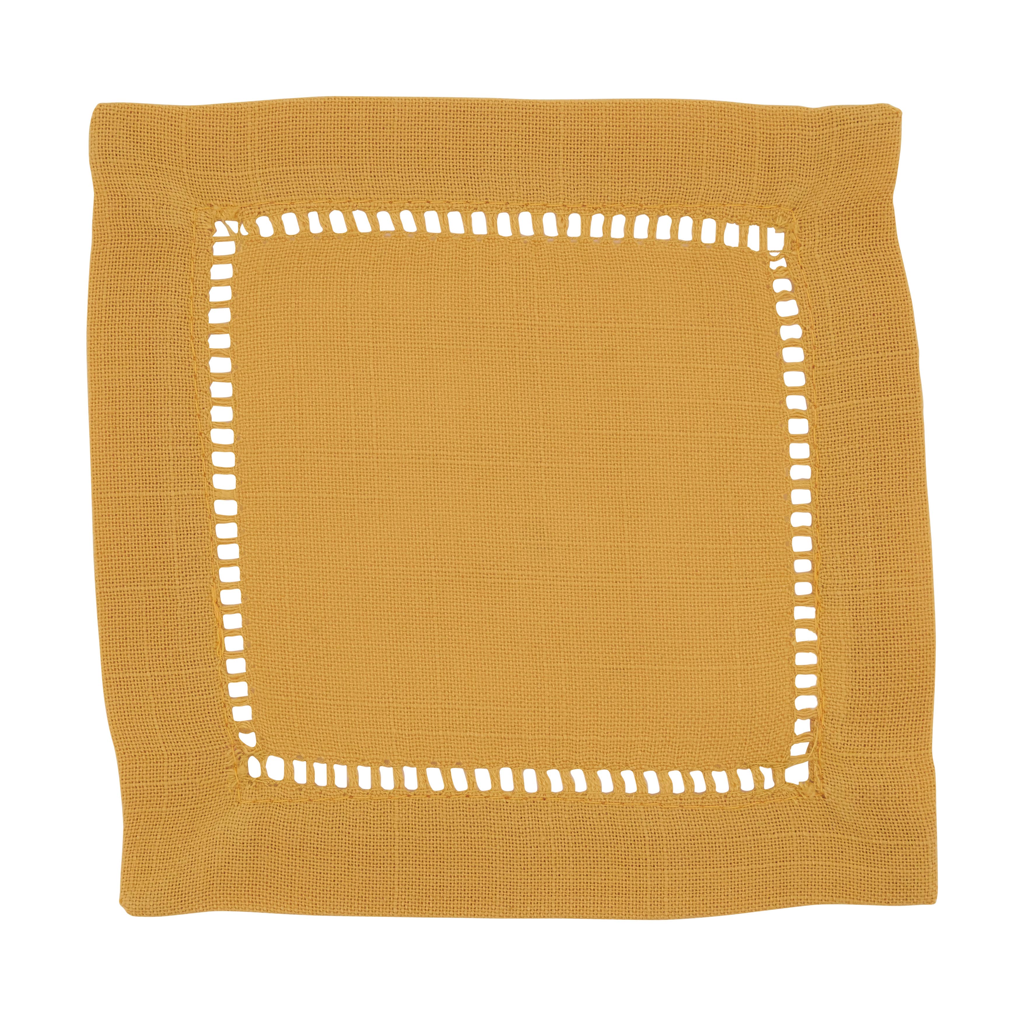 Cocktail Napkin With Hemstitch Border