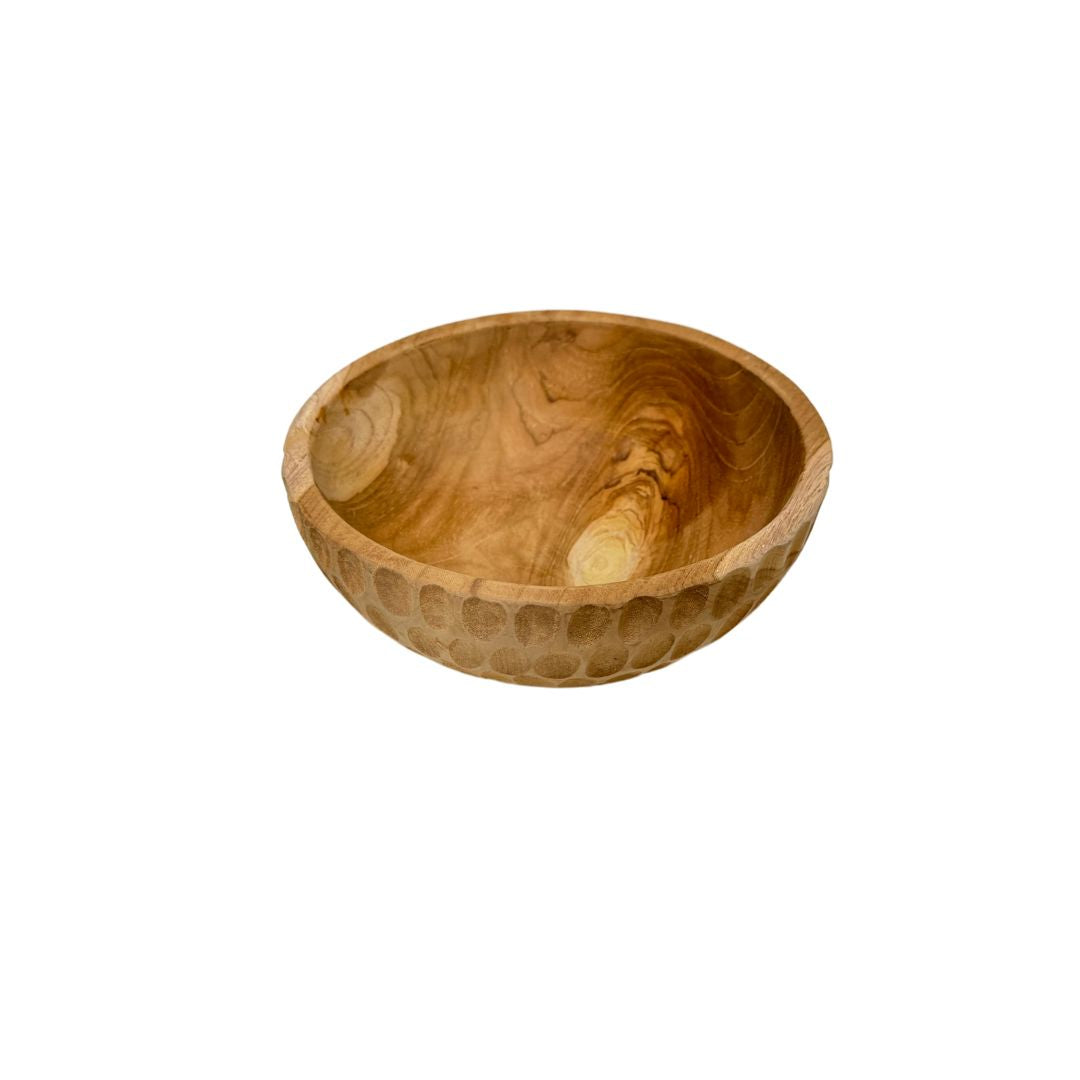Eshana Teak Bowl - Salt & Creek
