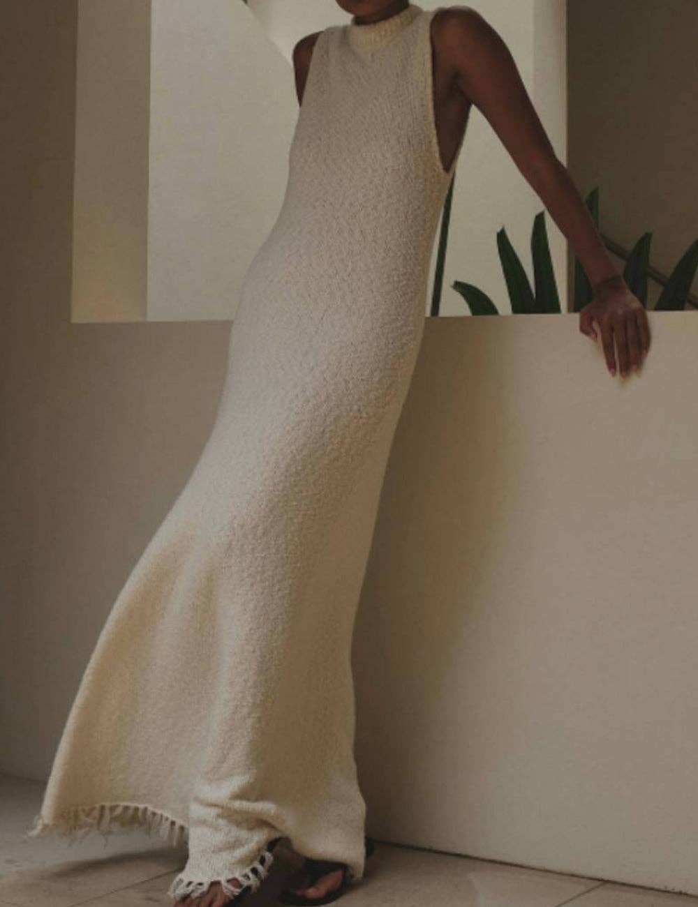 Bare Knit Midi- Onyx