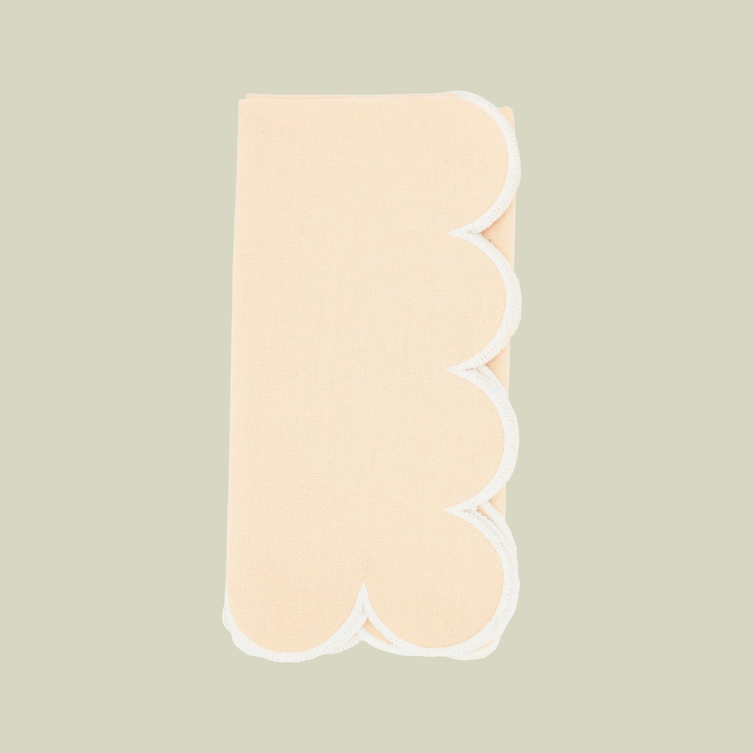 Scalloped Hem Napkin