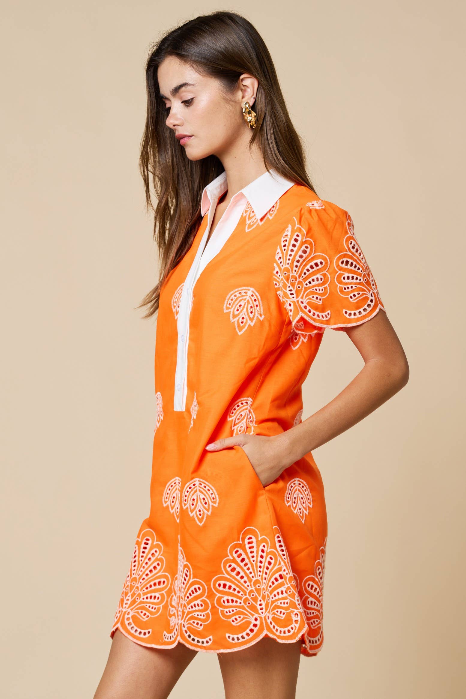 Blossom Belle Contrast Collar Mini - Salt & Creek