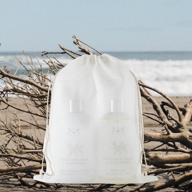 Whitewood & Sea Salt Soap and Lotion Set