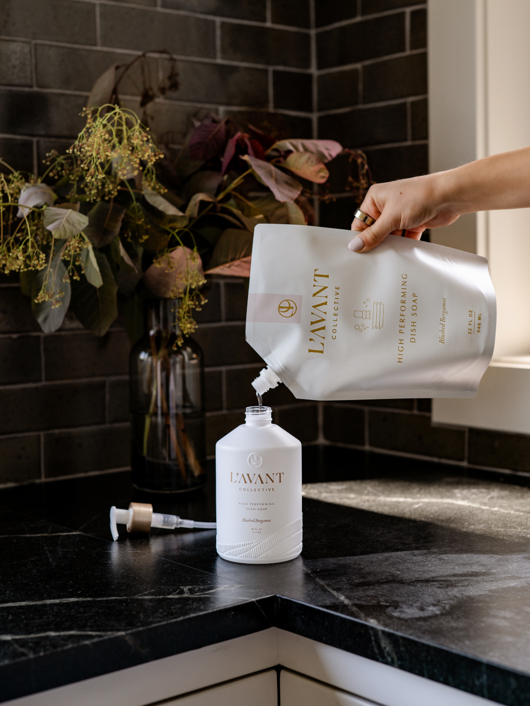 Blushed Bergamot Dish Soap