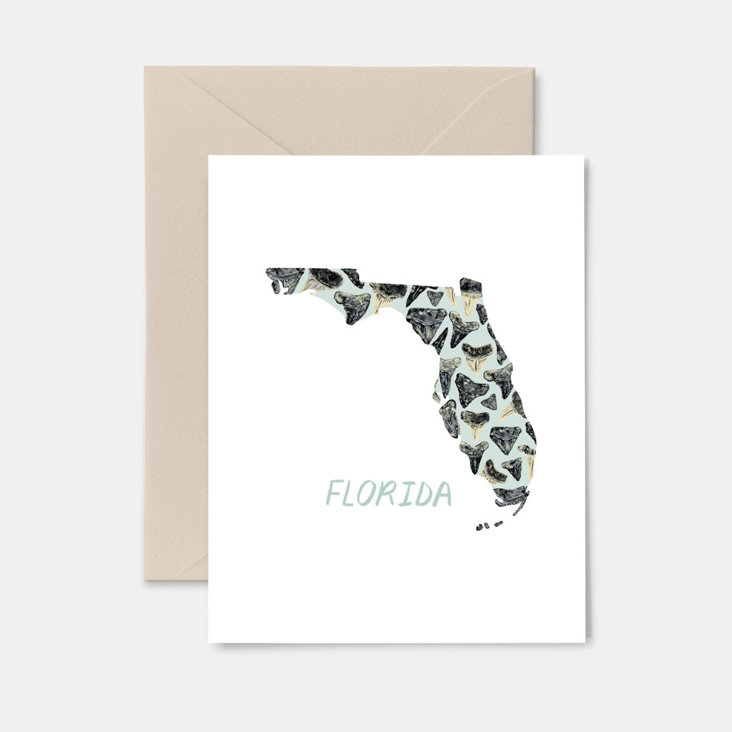 State of Florida Greeting Card - Salt & Creek