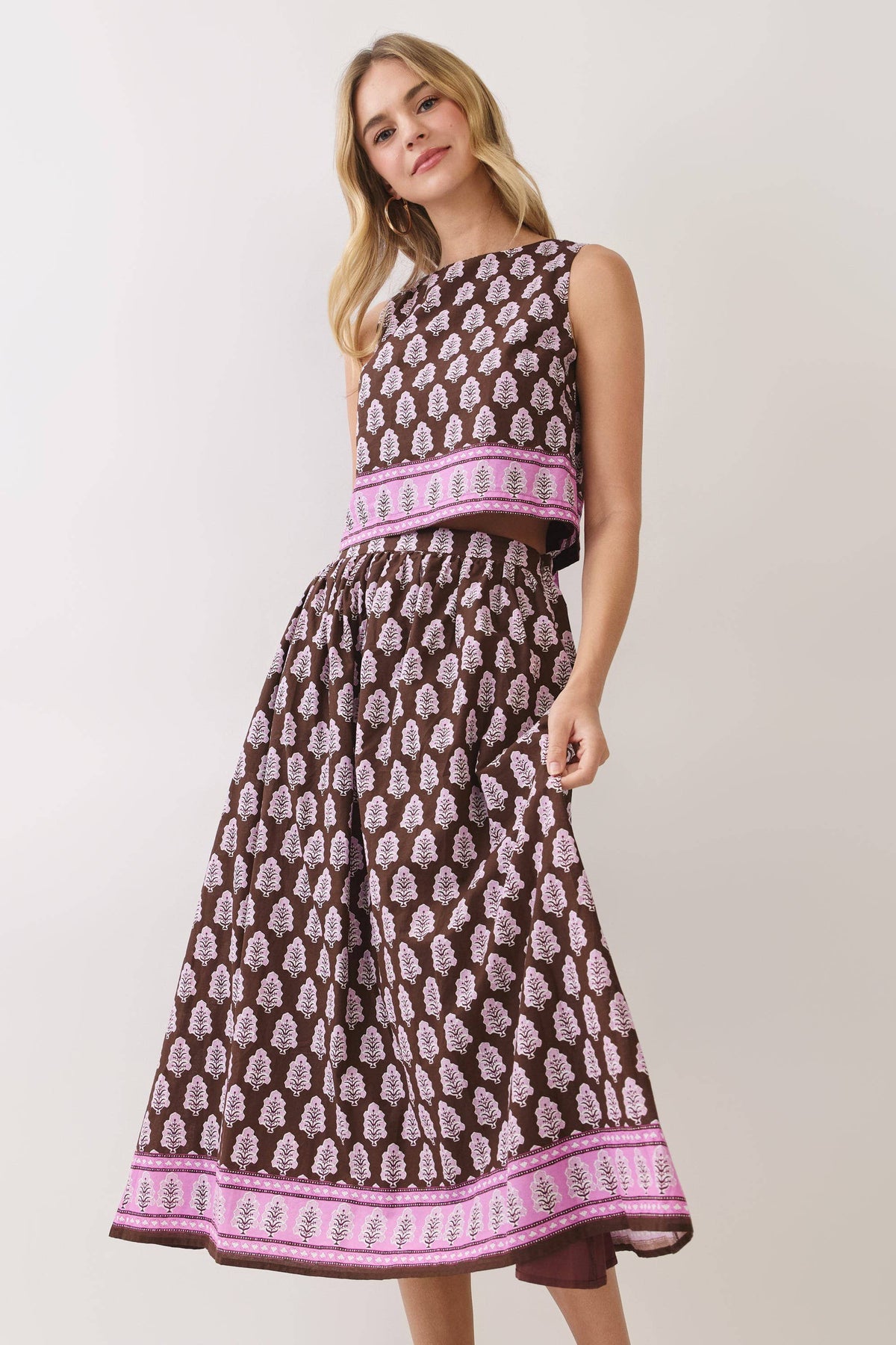 Privana Midi Skirt - Salt & Creek