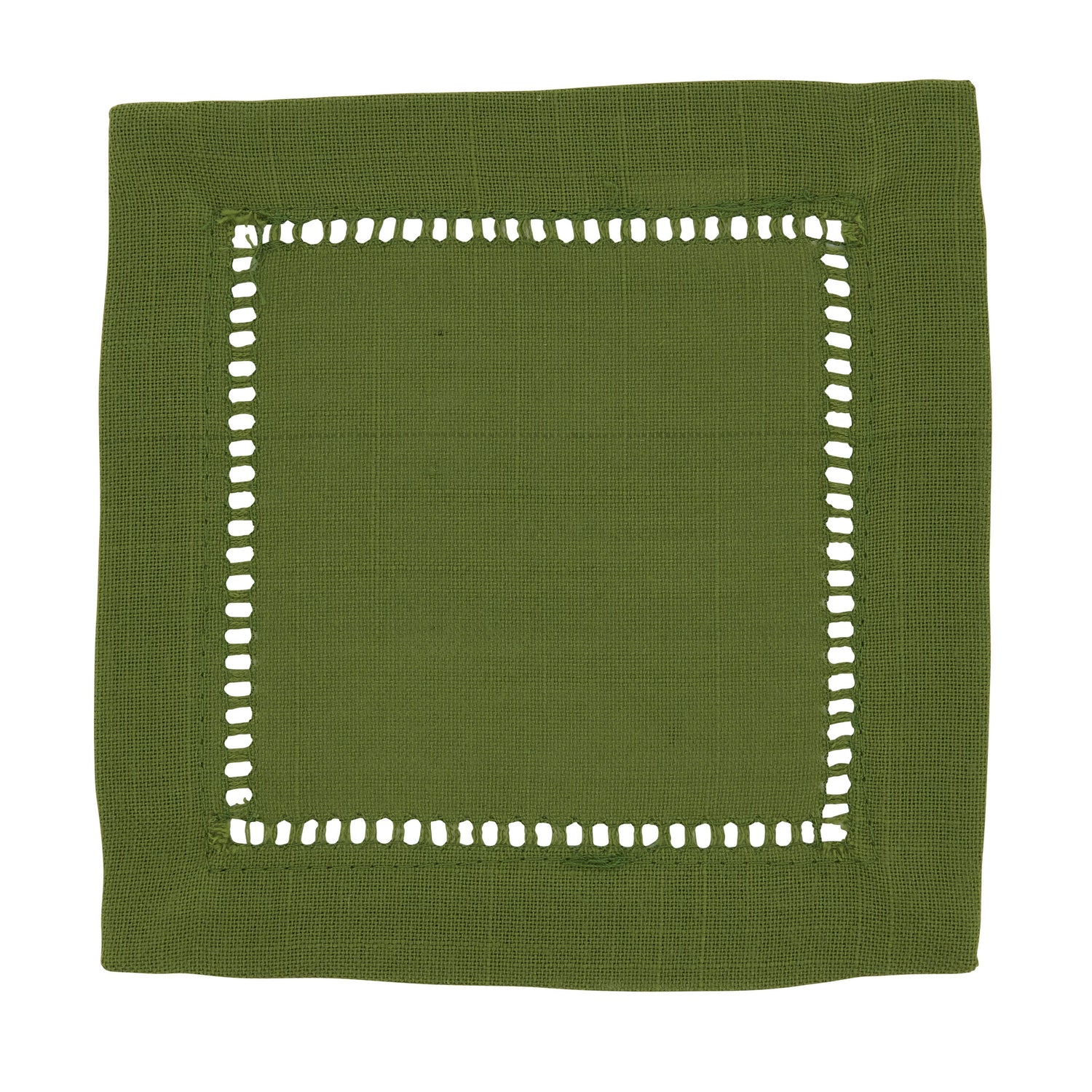 Cocktail Napkin With Hemstitch Border