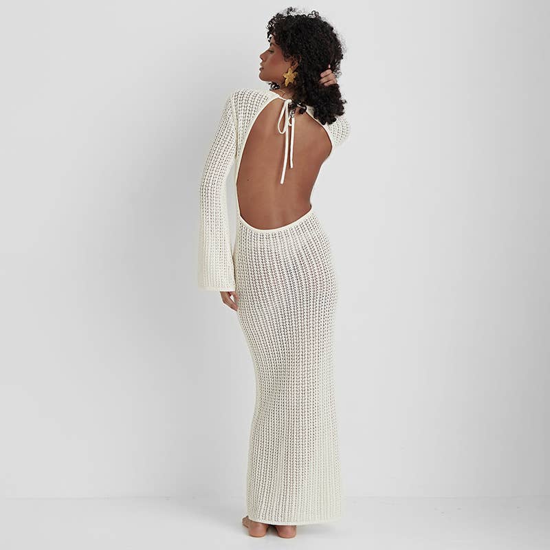 Flora Knit Cover Up Dress