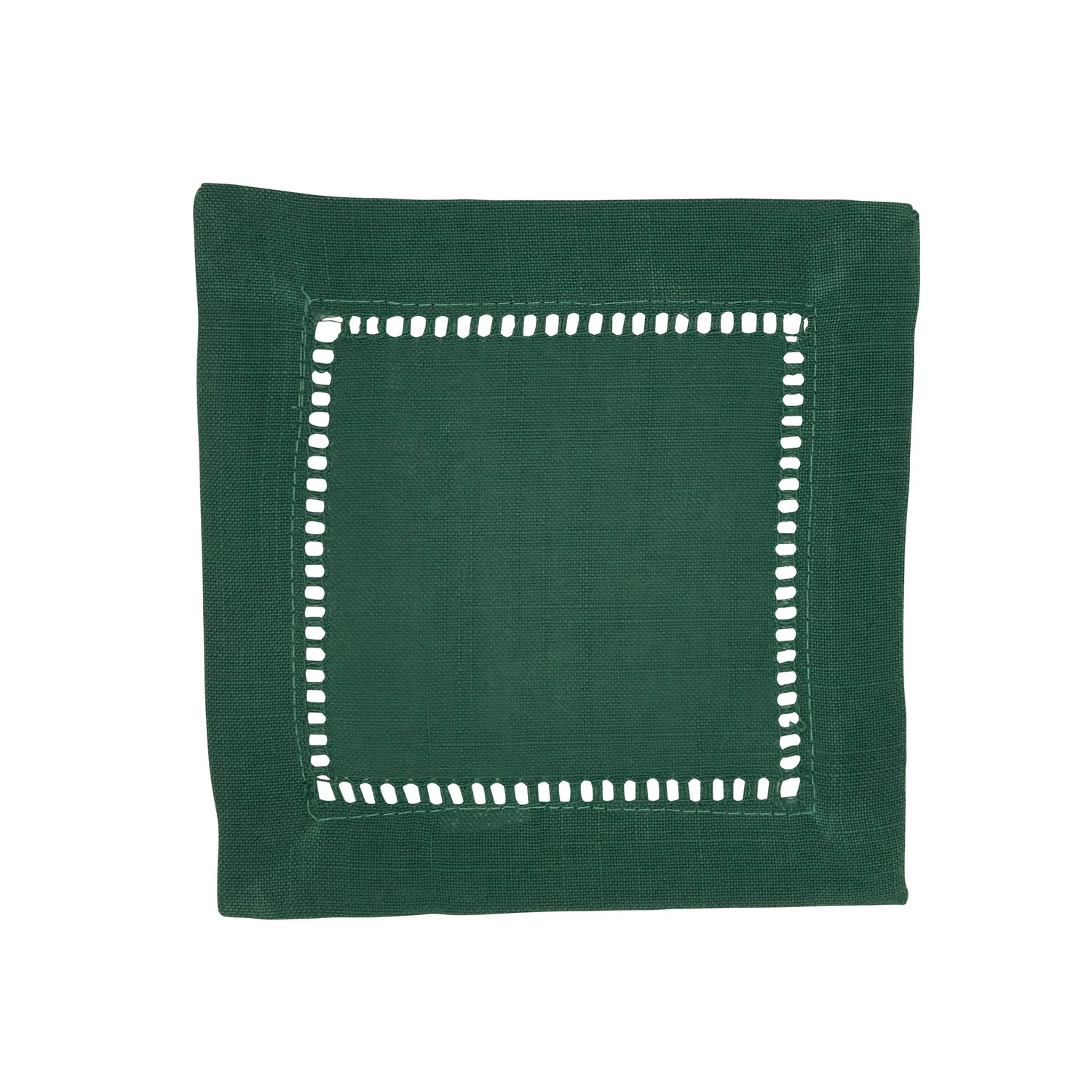 Cocktail Napkin With Hemstitch Border