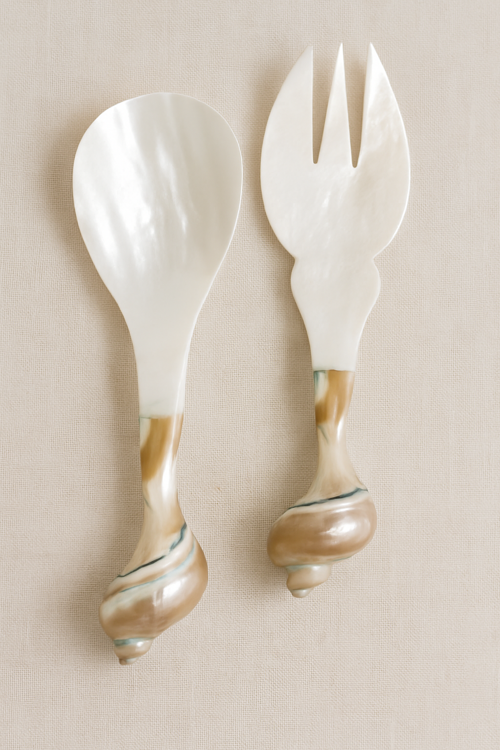 Mother of Pearl Serving Fork - Salt & Creek