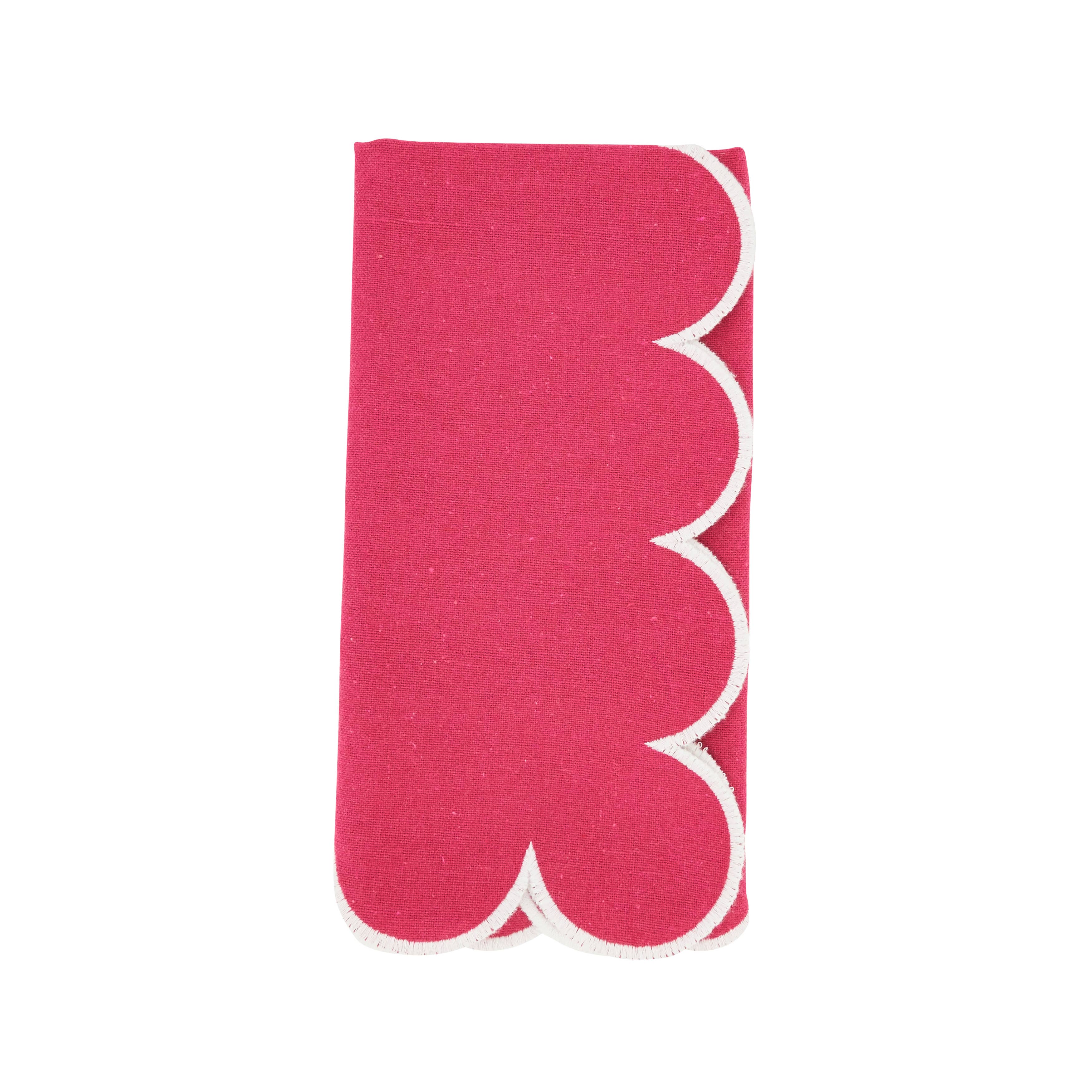 Scalloped Hem Napkin
