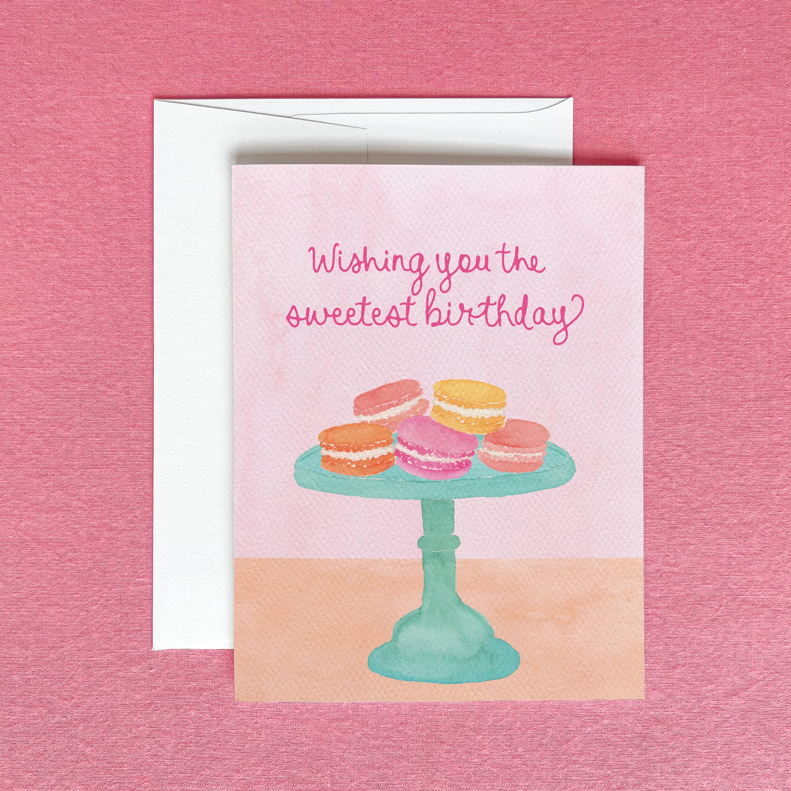 Macaron Sweetest Birthday Greeting Card | Cute Birthday Card - Salt & Creek