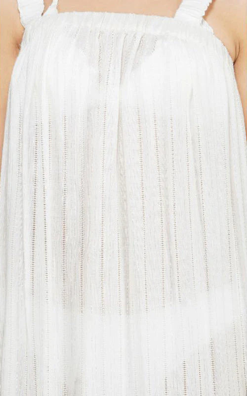 Sweet Summer Silver Stripe Maxi Dress - Salt & Creek