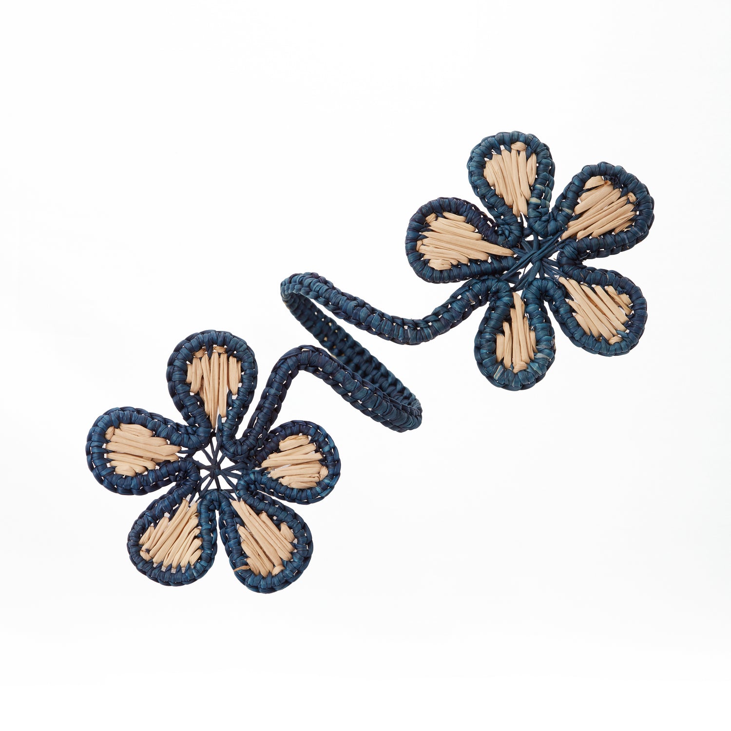 Rolled Flower Napkin Ring