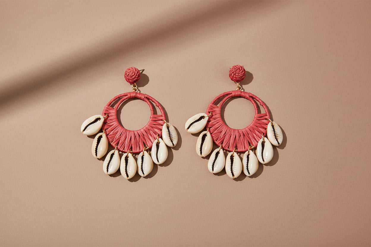 Seashell Hoop Earrings - Salt & Creek