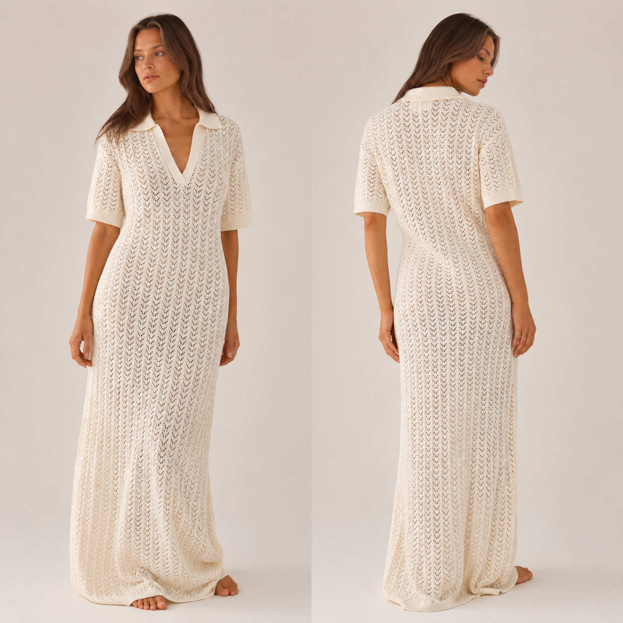 The Lattice Maxi Knit Dress - Salt & Creek