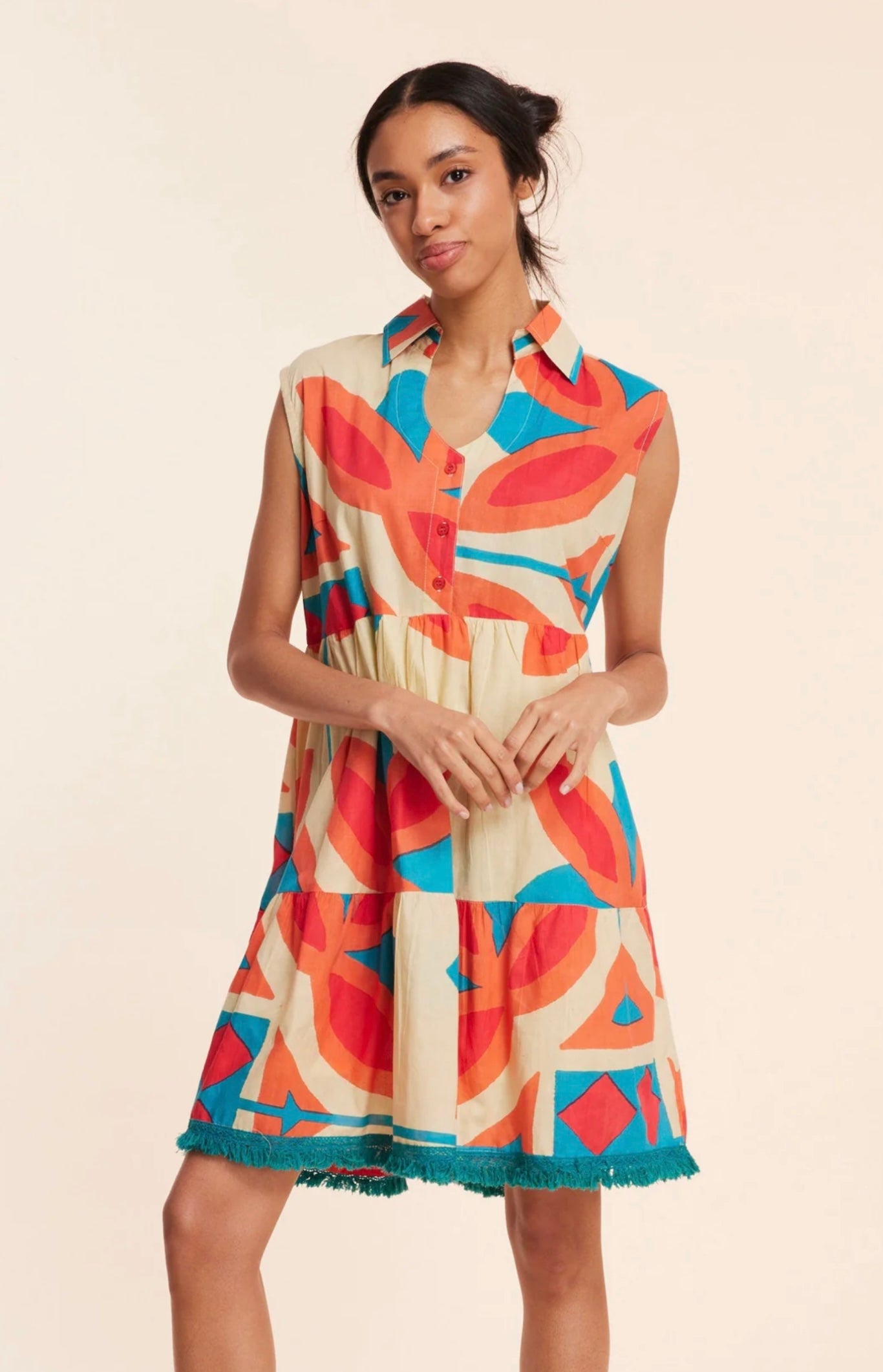 Cadenza Dress in Moroccan Picturesque - Salt & Creek