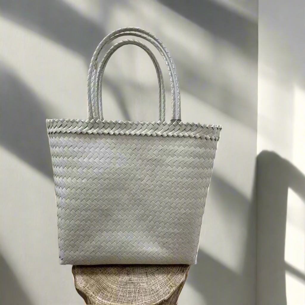 Recycled Woven Tote Bag