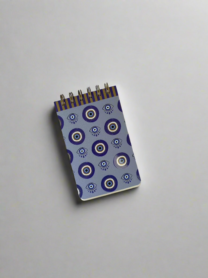 Evil Eye Twin Wire Notepad - Salt & Creek