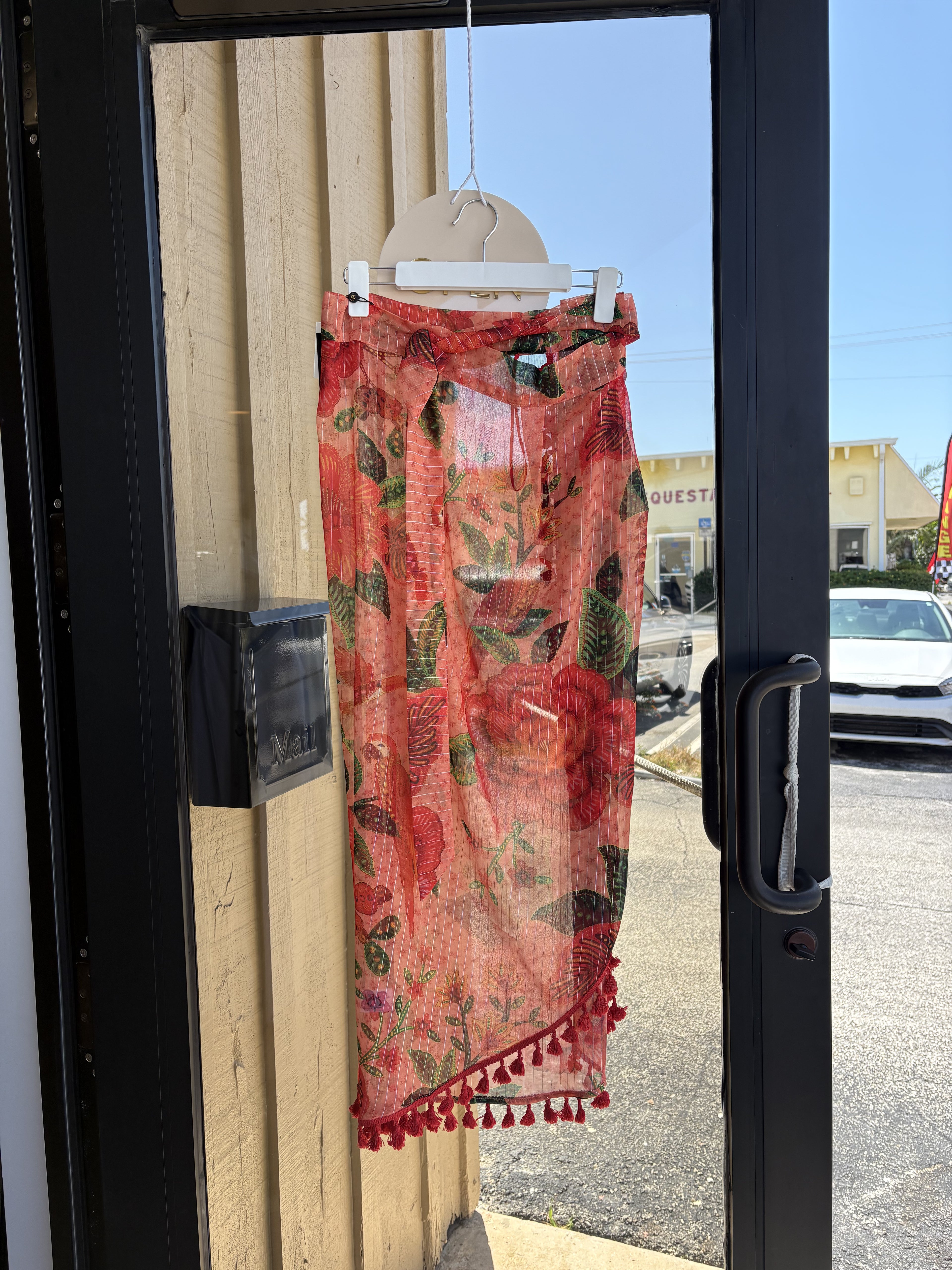 Coral Blossom Sarong