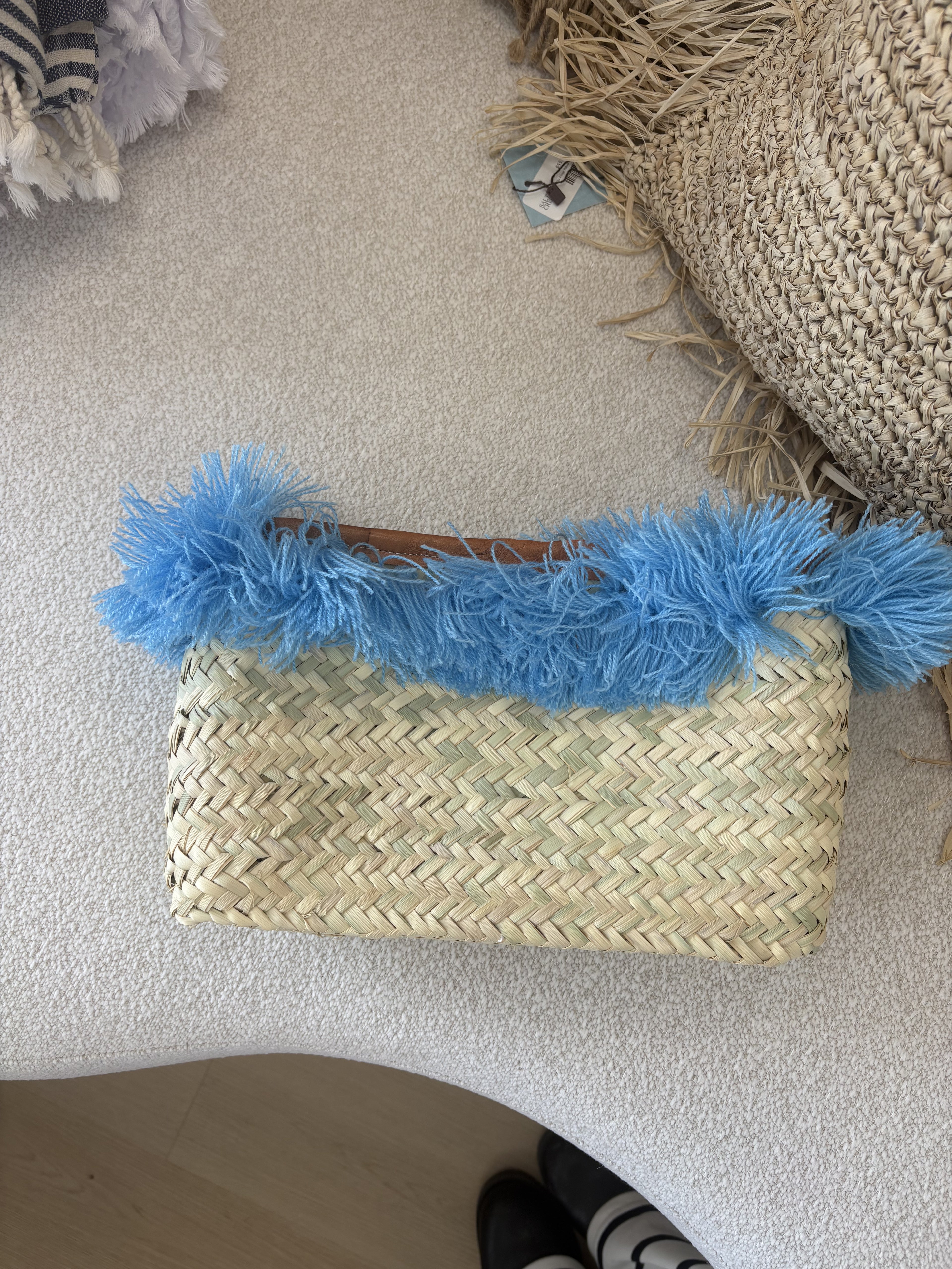 Sky Blue Seneca Clutch