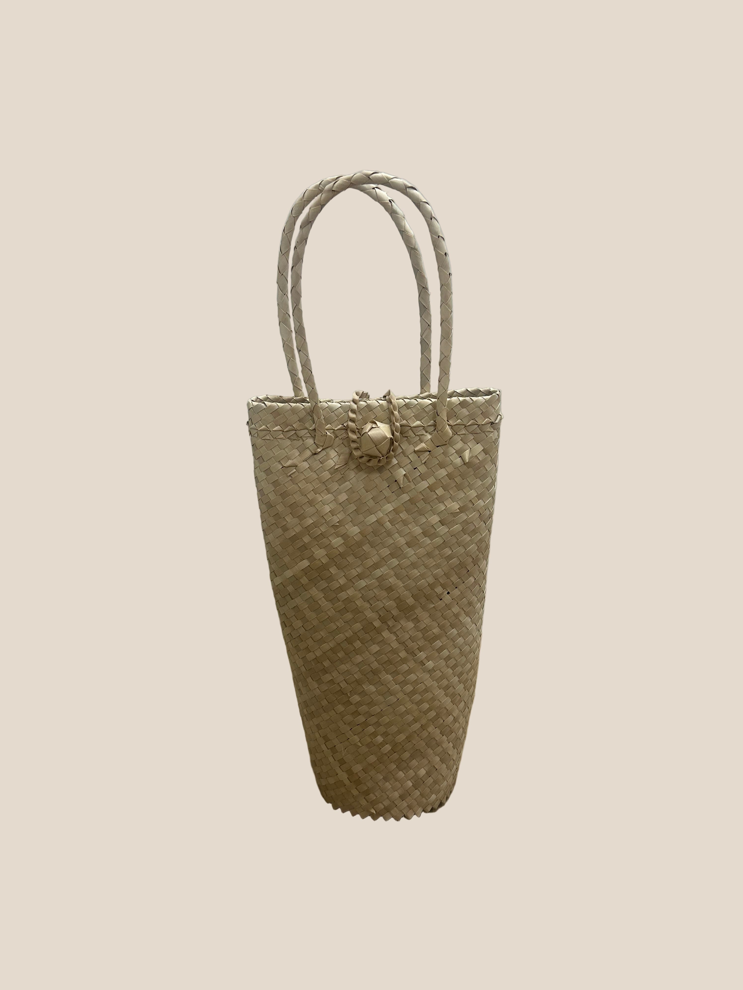 Rattan Wine Bag