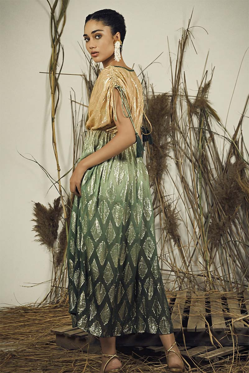 Jungle Green Ombray Maxi Dress - Salt & Creek