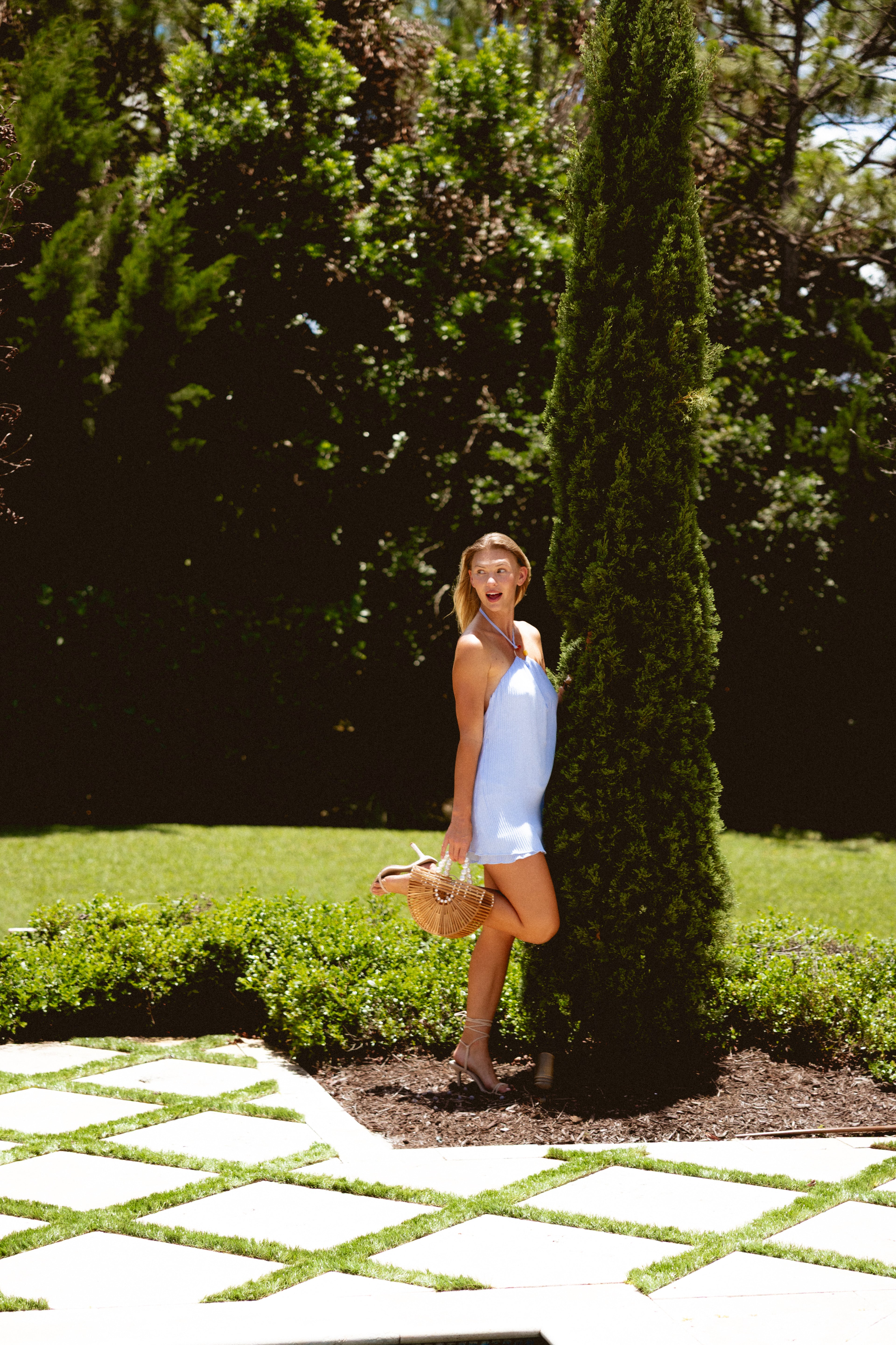 Coco Blue Mini Dress