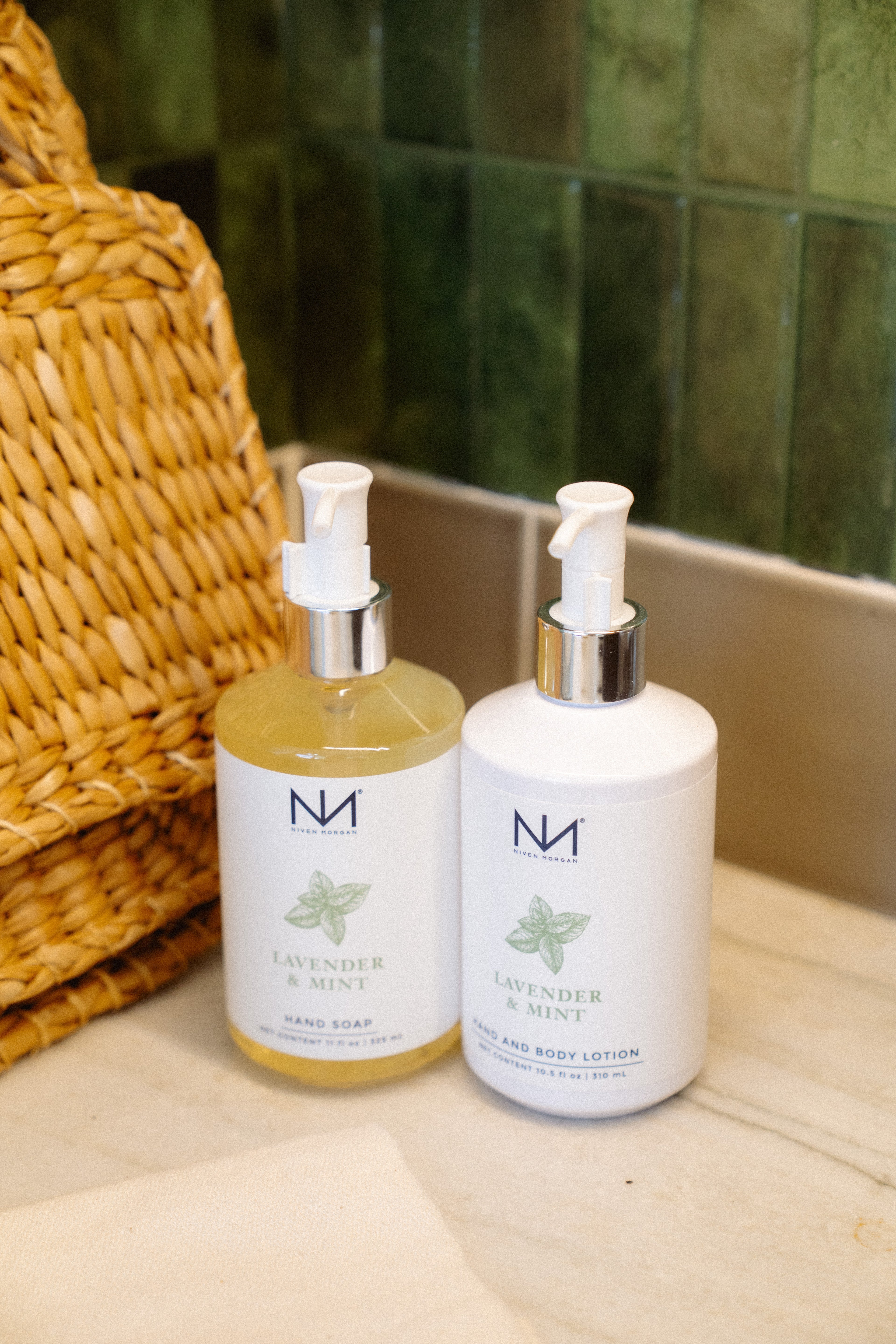 Lavender & Mint Soap and Lotion Set