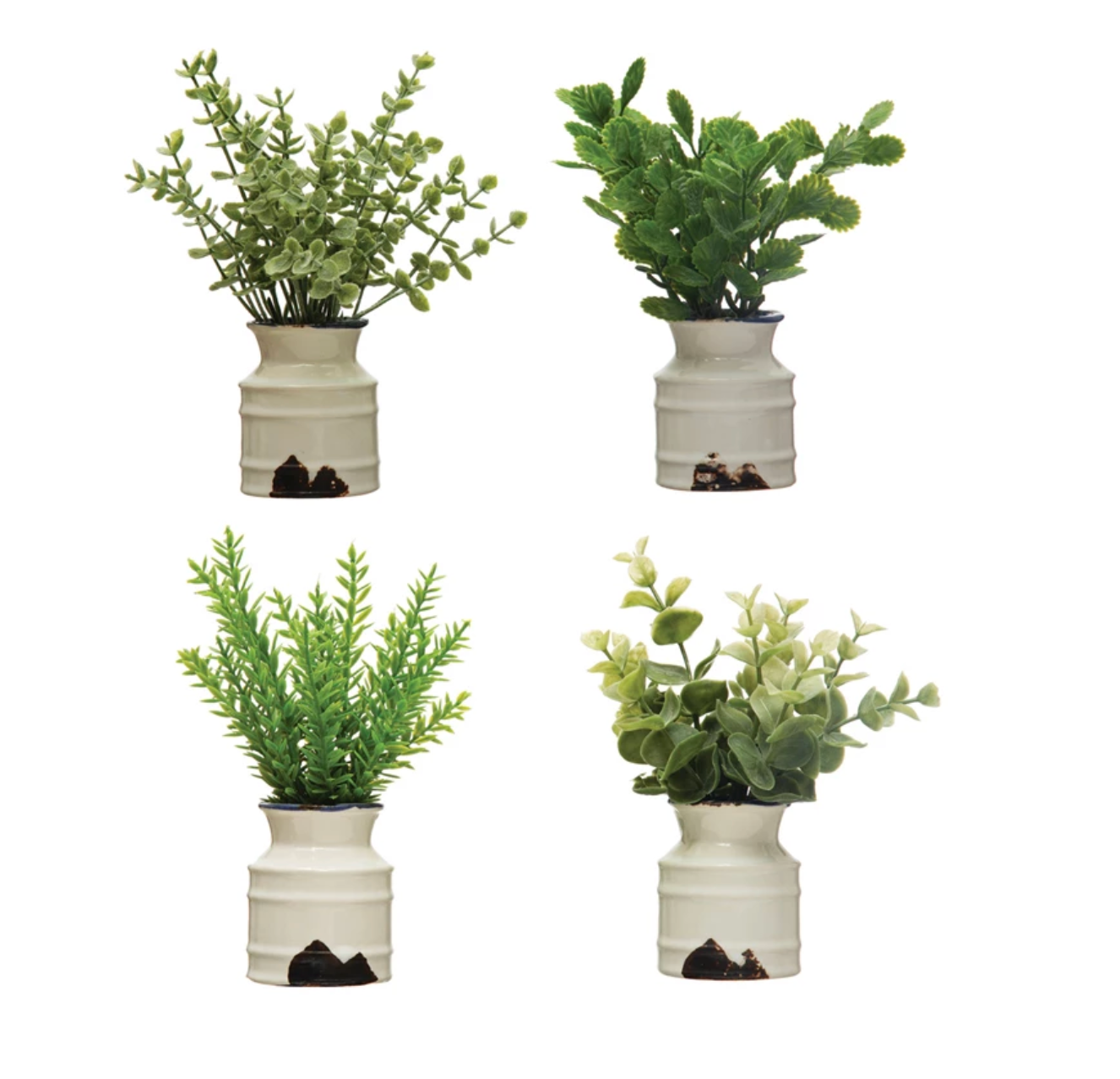 Stoneware Faux Plant - Salt & Creek