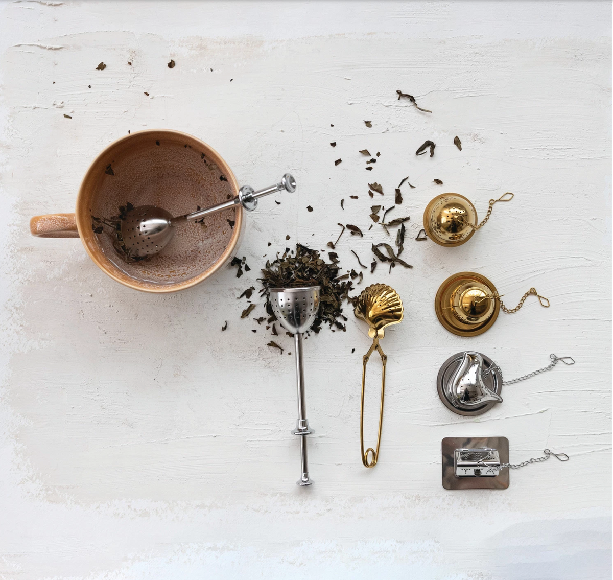 Shell Shaped Loose Tea Infuser - Salt & Creek