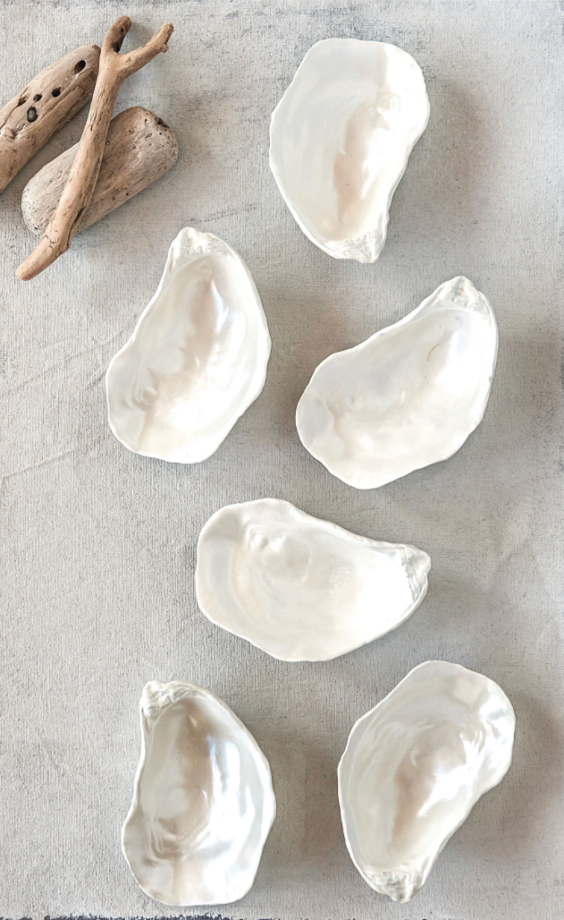 Ceramic Oyster Dish - Salt & Creek