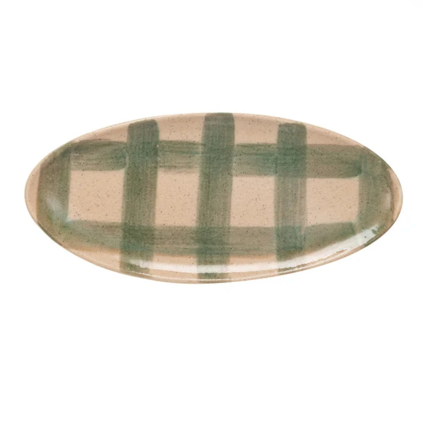 Hand-Painted Terra-cotta Platter