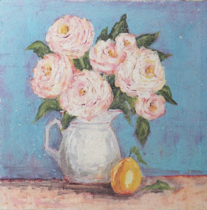 Floral Framed Canvas - Salt & Creek
