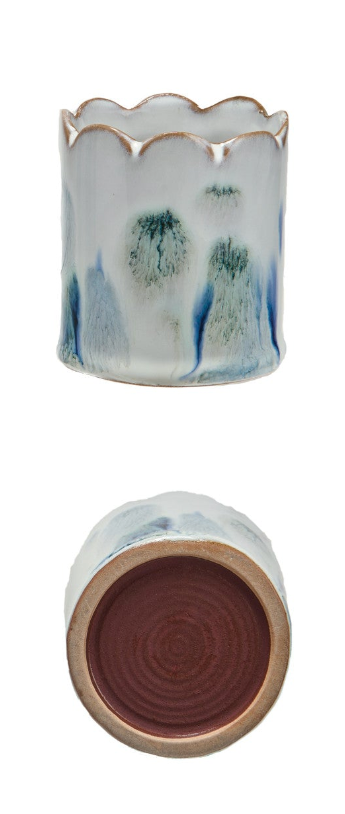 Hand-Painted Matchstick Holder w/ Striker