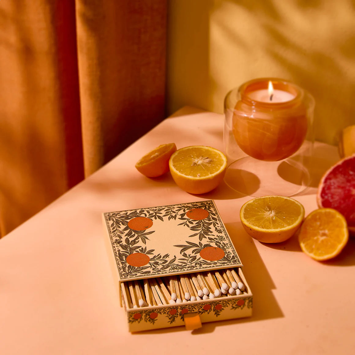 Citrus Match Box