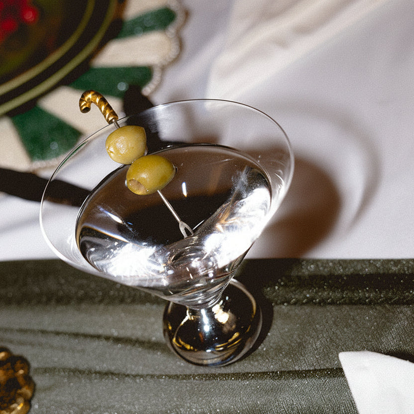 Silver Electroplated Martini Glass - Salt & Creek