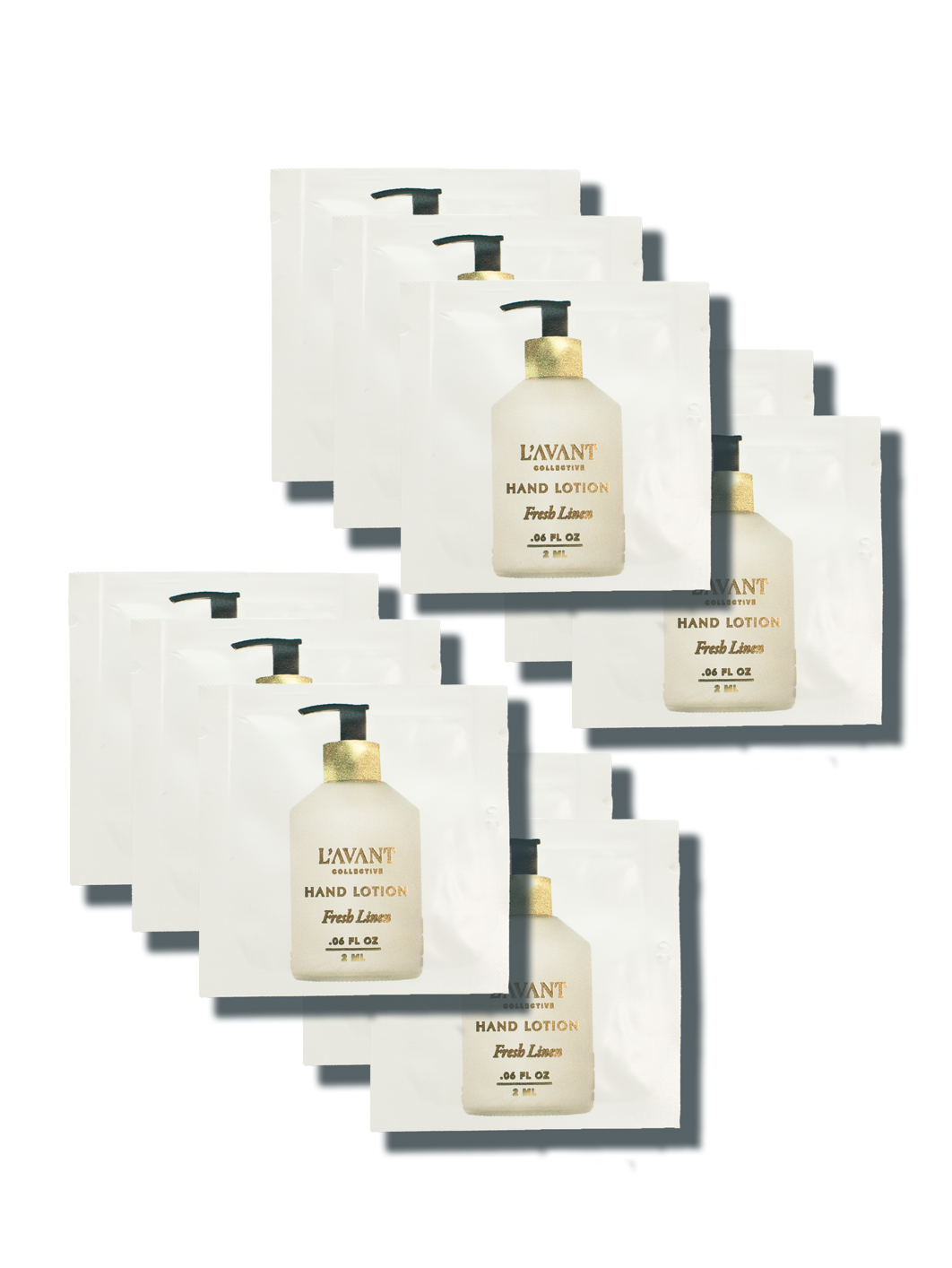 Fresh Linen Hand Lotion sample packets (10 qty) - Salt & Creek