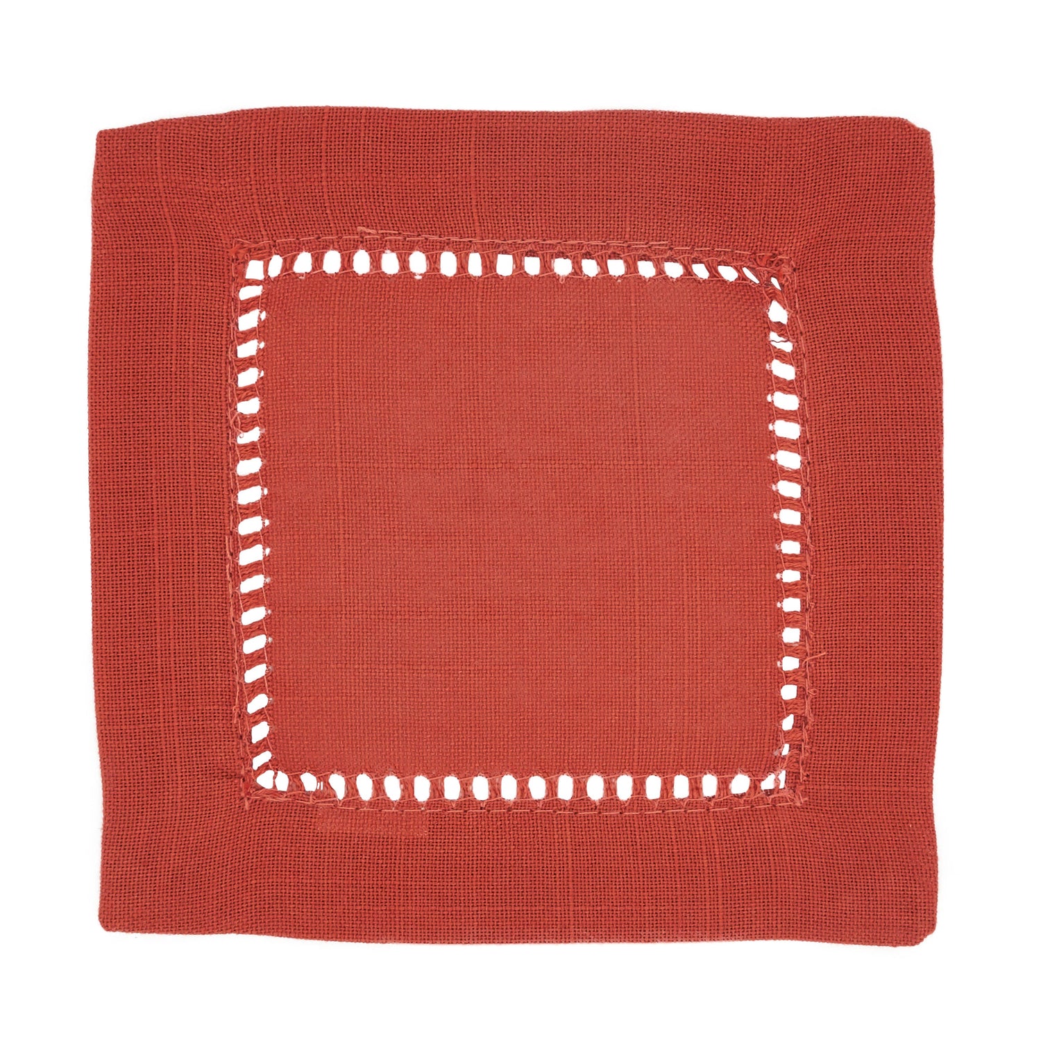 Cocktail Napkin With Hemstitch Border