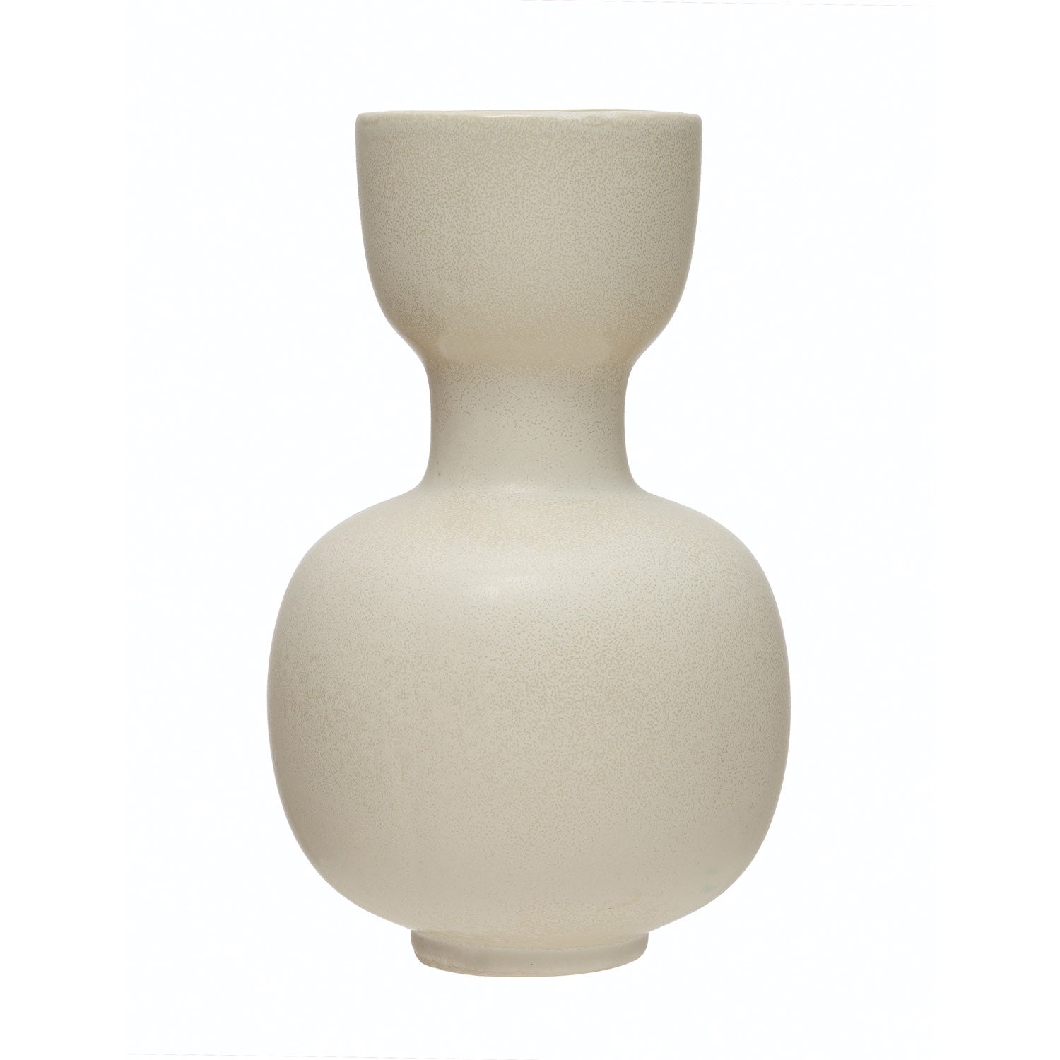 Stoneware Vase, Reactive Glaze