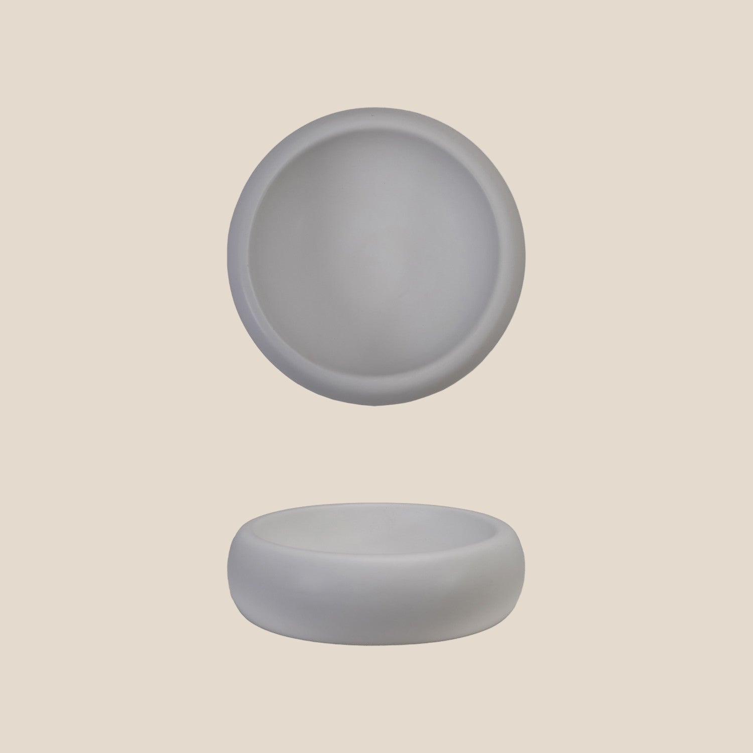 Ceramic Bowl, Matte White
